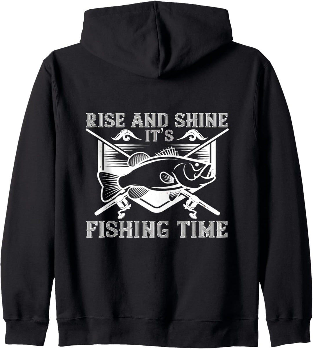 Angler Spruch, Fischer Spruch Kapuzenjacke