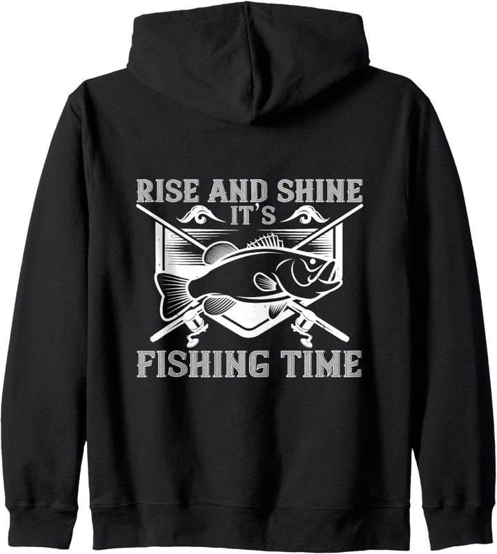 Angler Spruch, Fischer Spruch Kapuzenjacke