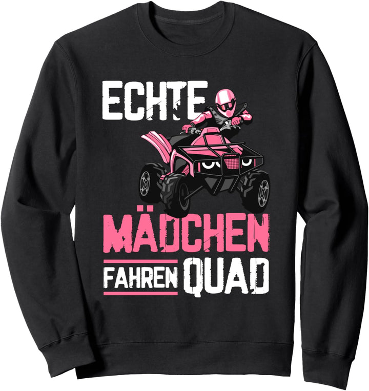 Quad Quad Fahrerin Motorrad Sweatshirt