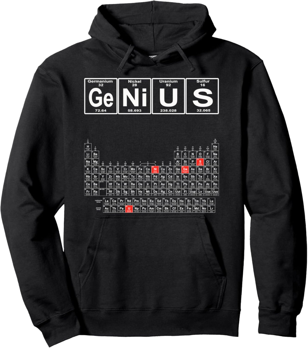 Genius Periodensystem T-Shirt – Genius T-Shirts Pullover Hoodie
