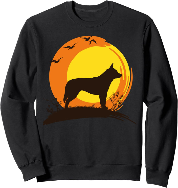 Australian Cattle Dog Retro Sweatshirt