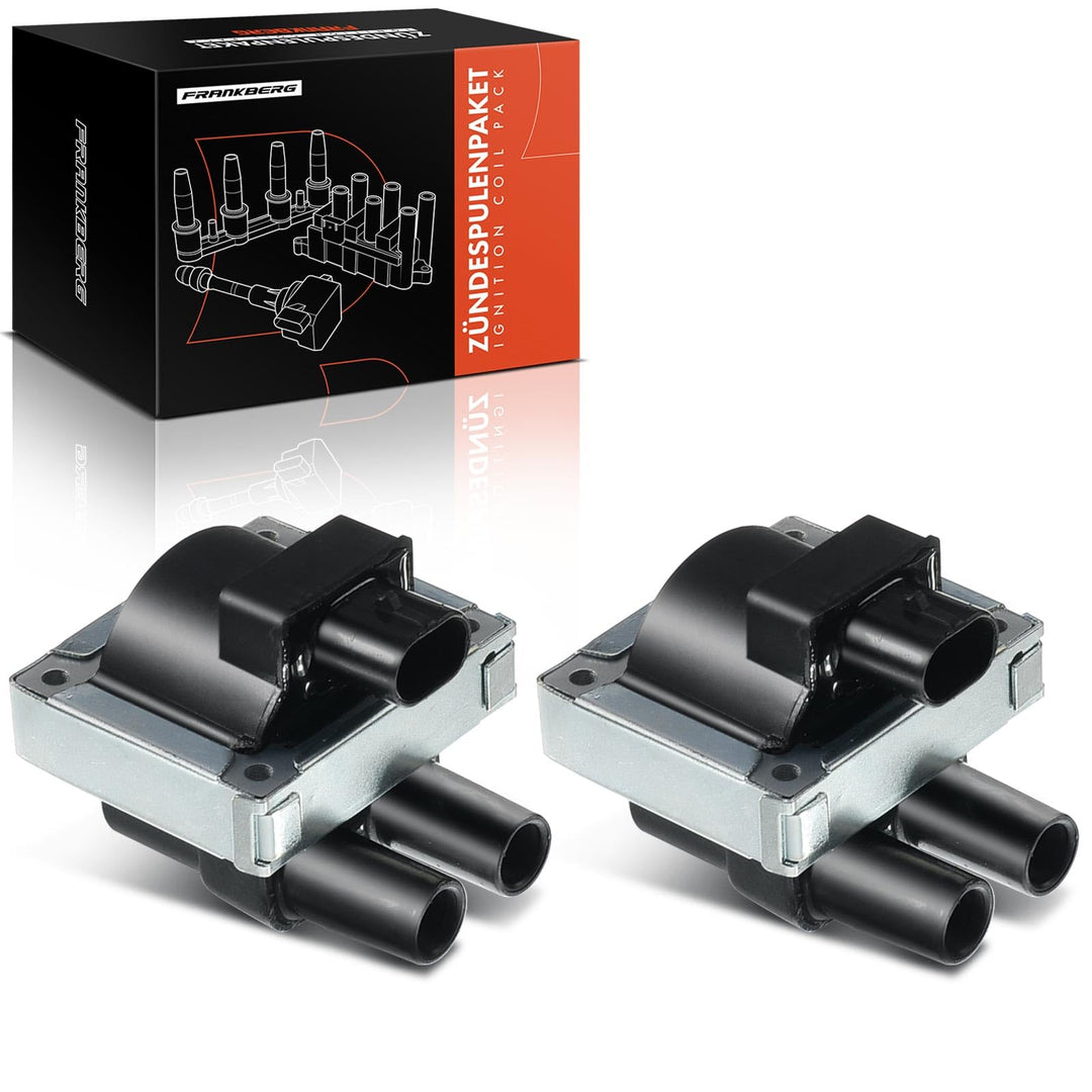 2x Zündspule Zündmodul für 145 146 155 33 Cinquecento Coupe Doblo Palio Panda Punto Seicento/600 Str