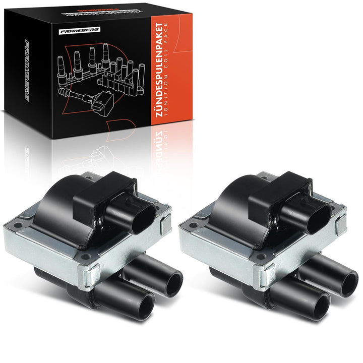 2x Zündspule Zündmodul für 145 146 155 33 Cinquecento Coupe Doblo Palio Panda Punto Seicento/600 Str