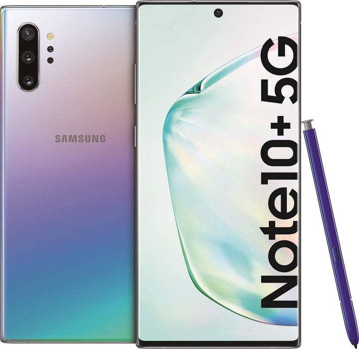 Samsung Galaxy Note 10+ Plus 512GB Silber Smartphone 5G Android 9-12 ohne Simlock ohne Branding 4.30