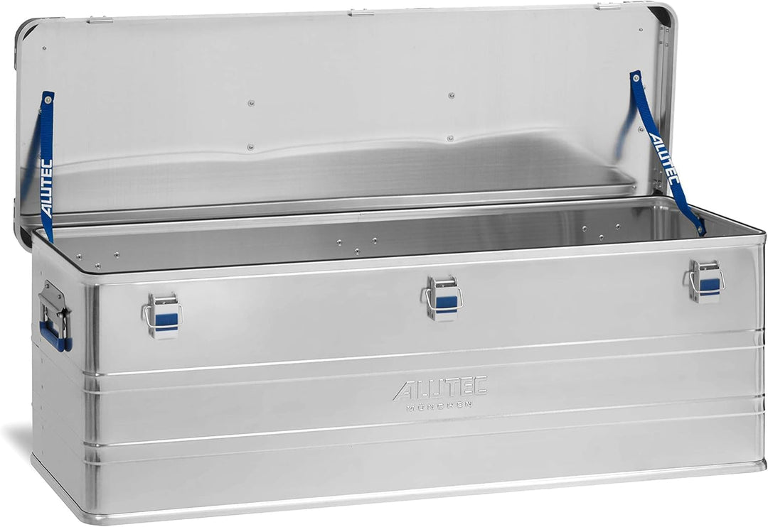 ALUTEC Aluminiumbox INDUSTRY 153 (Inhalt 153 l, Innenmasse (LxBxH) 1150 X 350 X 381 mm, staub-/sprit