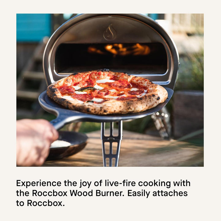 Gozney ROCCBOX Holzbrenner 2.0 - Abnehmbarer Holzbrenner für ROCCBOX - Umschalten zwischen Holz oder