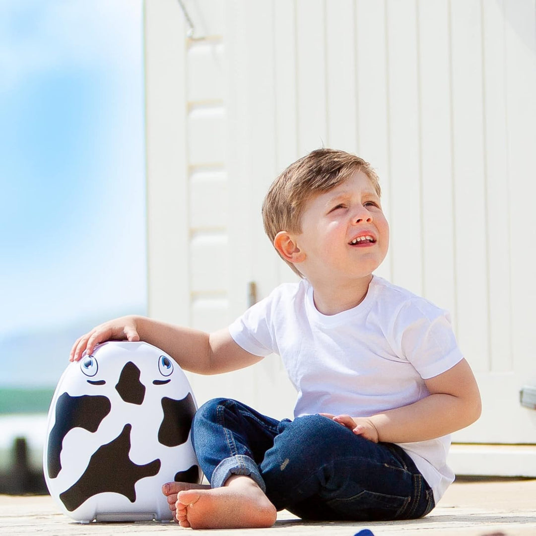 My Carry Potty - Kuh Töpfchen, preisgekrönter tragbarer Toilettensitz für Kleinkinder, den Kinder üb
