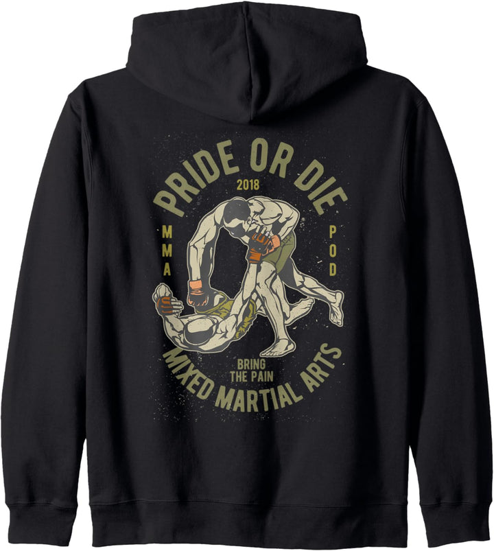 MMA Mixed Martial Art Kapuzenjacke