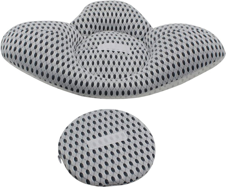 Schlafen Lendenkissen Lendenwirbelstützkissen 3D Unterrücken Memory-Schaum Orthopädisch Lendenkissen