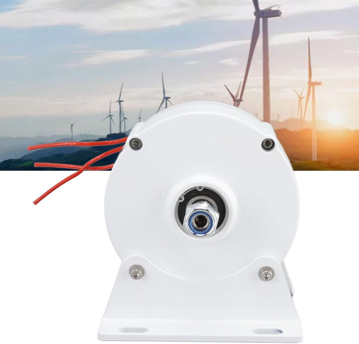 200W 48V Dreiphasen Windgenerator, getriebeloser Permanentmagnetgenerator mit niedriger Drehzahl für