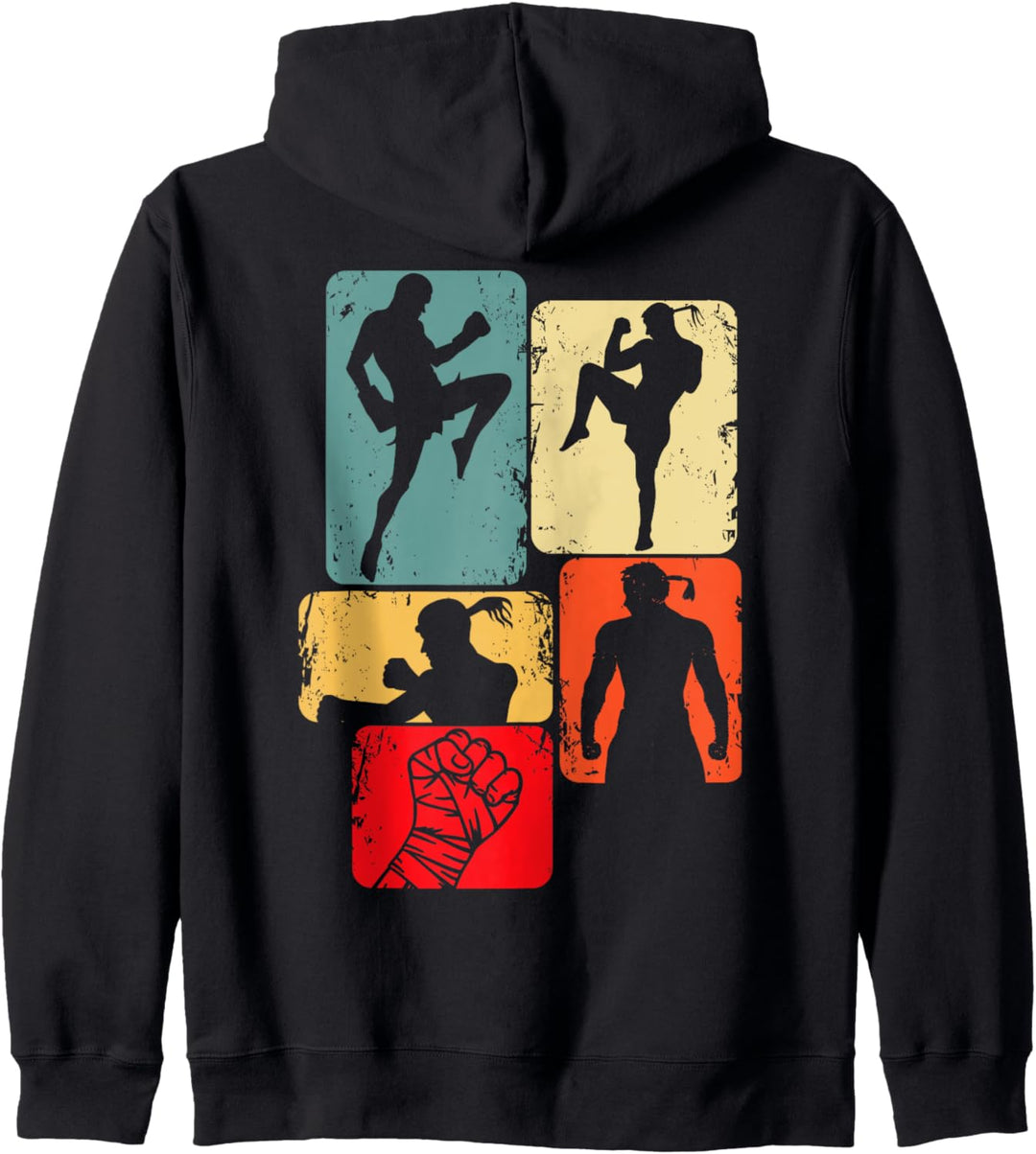 Muay Thai Thaiboxen Jungen Kinder Männer Kapuzenjacke