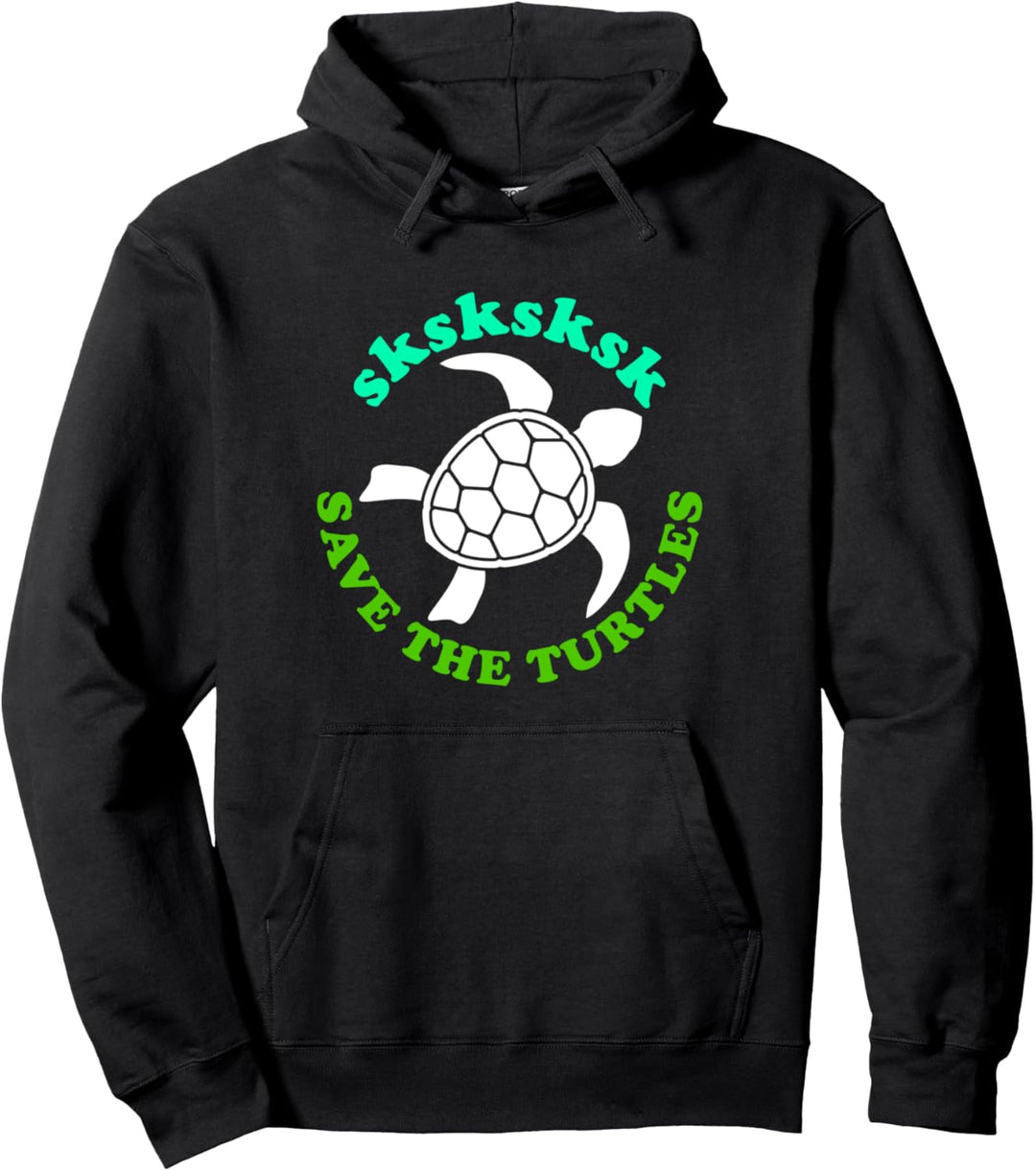 save the turtles Pullover Hoodie