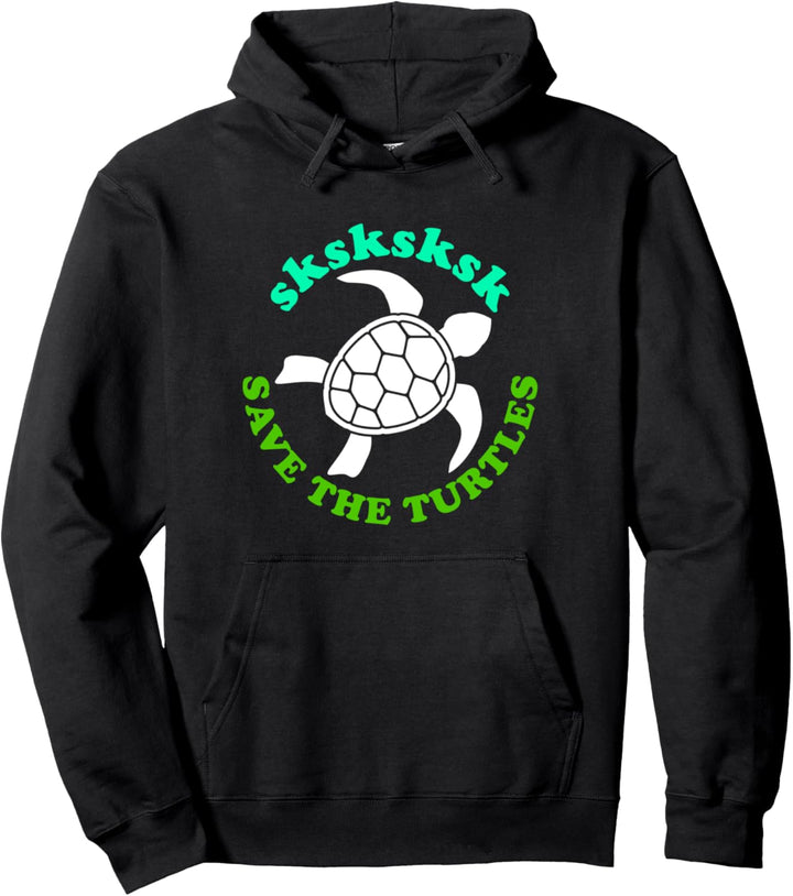 save the turtles Pullover Hoodie