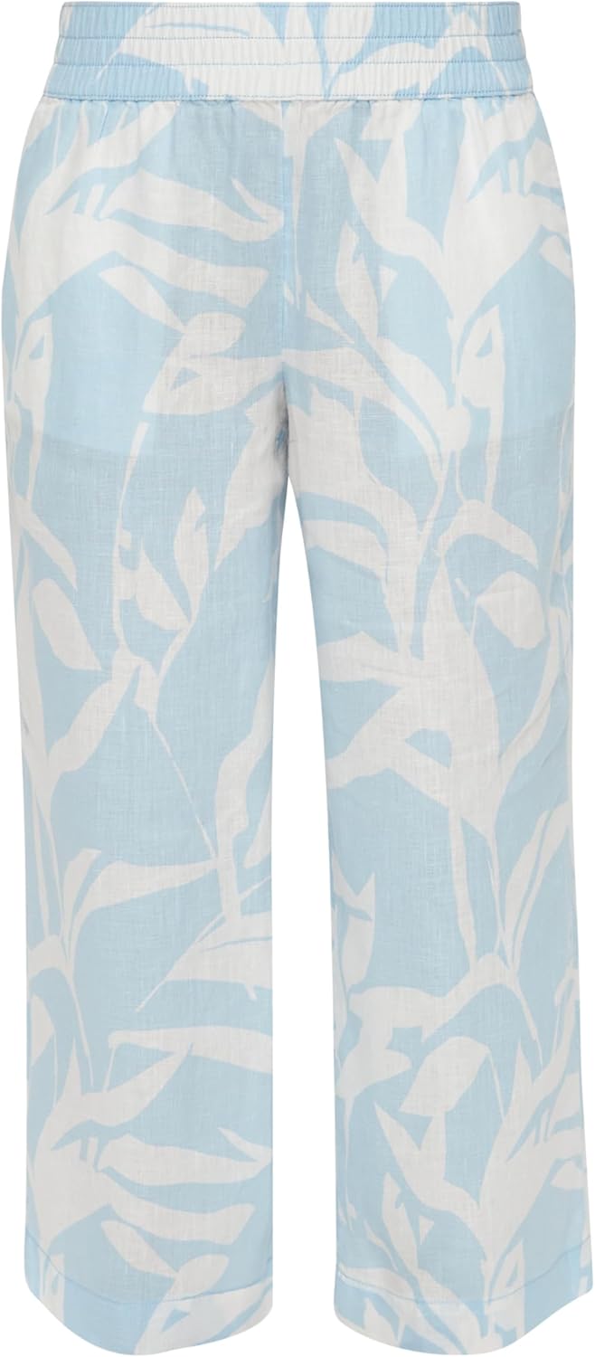 s.Oliver Damen Hose Wide Leg 38 Blau 50a3, 38 Blau