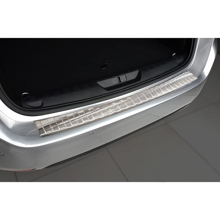 Avisa Edelstahl Heckstossstangenschutz kompatibel mit Peugeot 308 II SW 2013-2017 & Facelift 2017-20