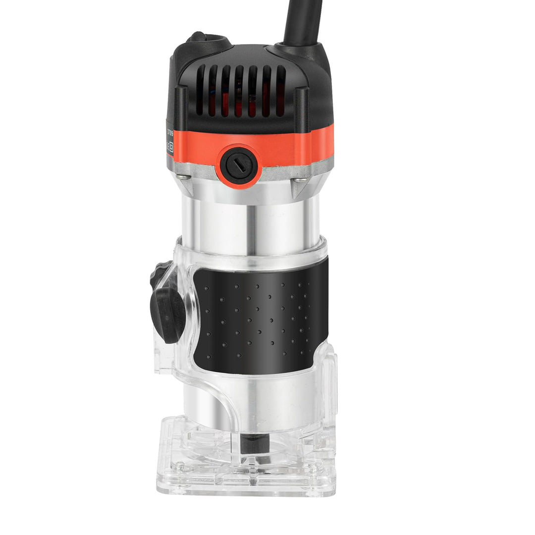 Oberfräse, 1/4‘‘ Elektrischer Handschneider Holzlaminat Electric Hand Trimmer Kantenfräse Fräse Holz
