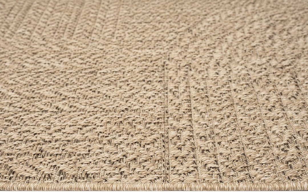Mia´s Teppiche Soil - wetterfester In- und Outdoor Teppich im Natürlichem Jute-Look, wetterfest, gee