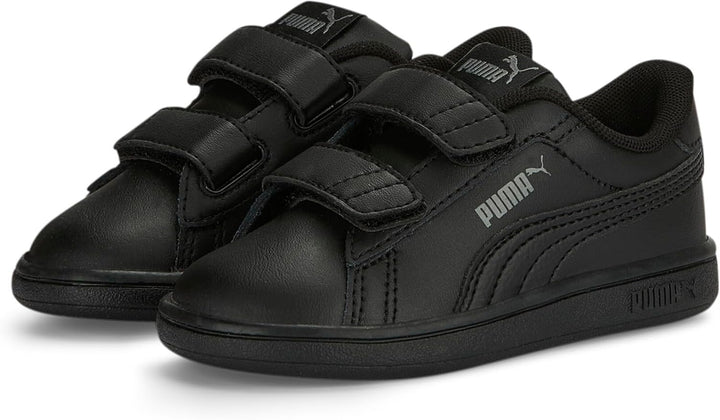Puma Unisex Baby Puma Smash 3.0 L V InfSneaker 21 EU Black Shadow Gray, 21 EU Black Shadow Gray
