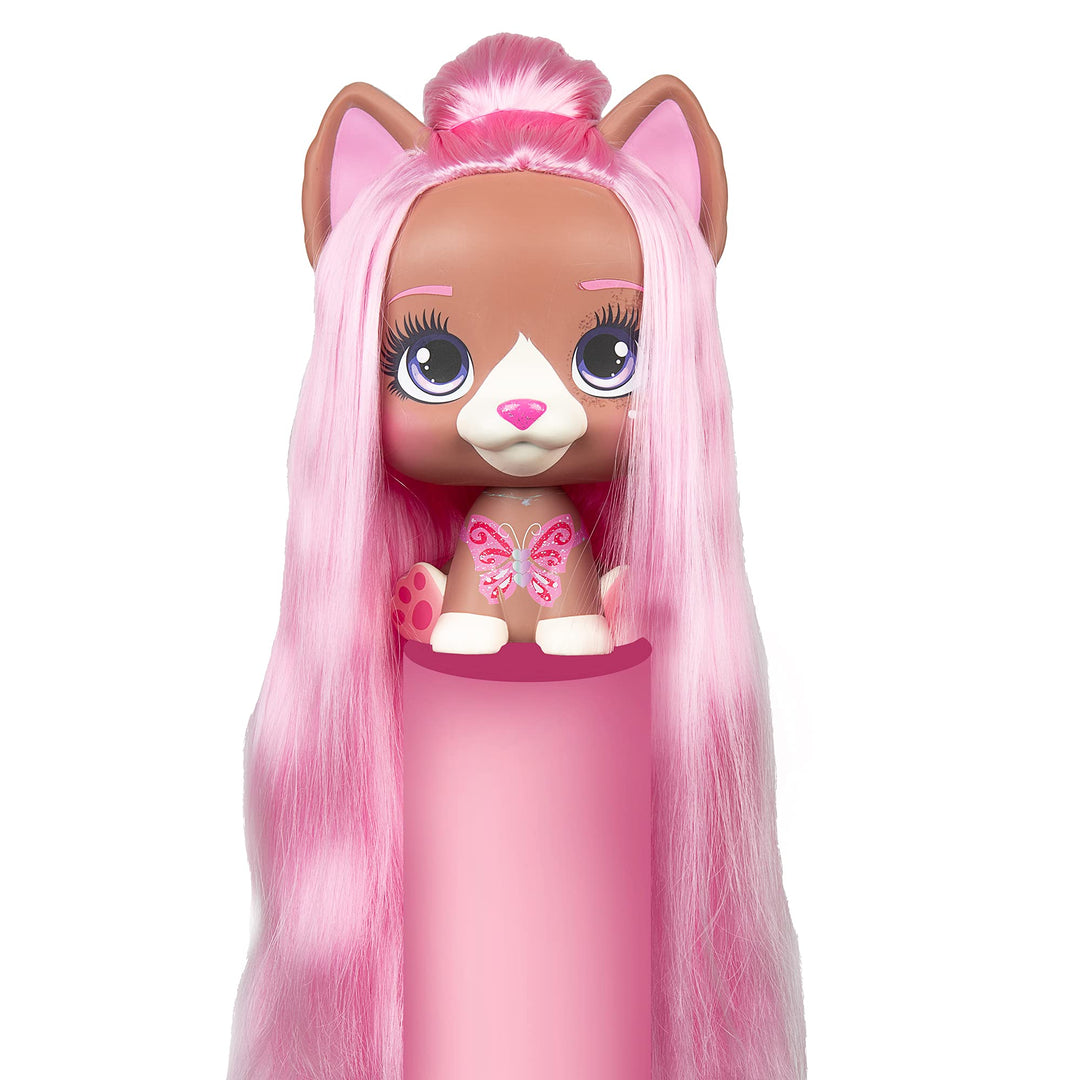 VIP PETS Mega Pet Nyla | Styling Head Puppe mit extra langen Haaren; leicht zu kämmen und stylen; mi