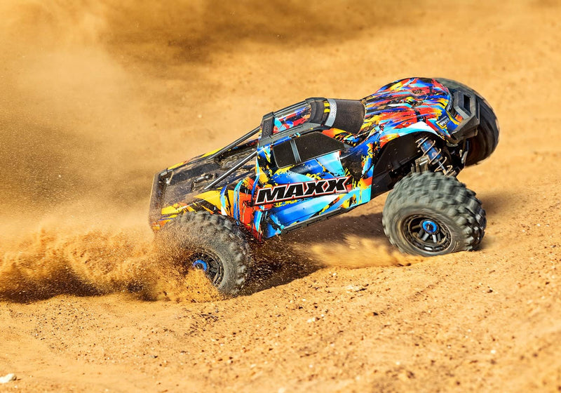 TRAXXAS MAXX Wide Bunt 1:10 RC Modellauto Monstertruck Allradantrieb (4WD) RTR 2,4 GHz