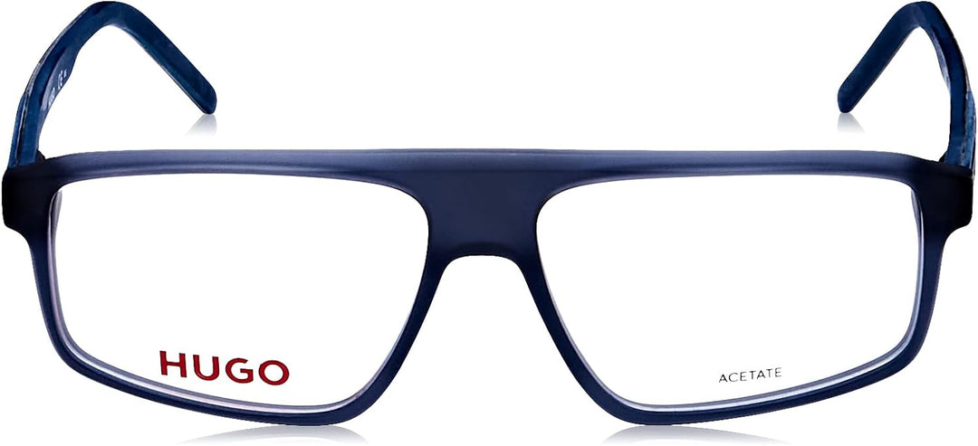 BOSS Hugo Unisex Hg 1190 Sunglasses, FLL/14 Matte Blue, 56