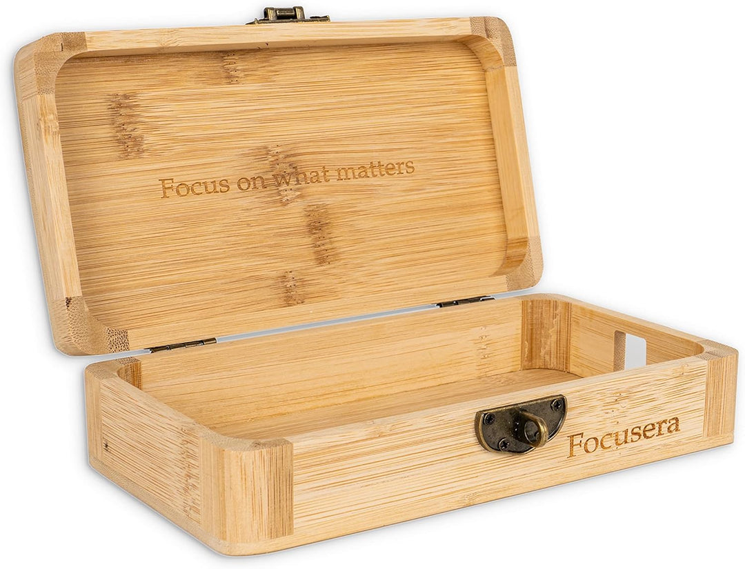 Focusera-Box mit Zeitschloss gegen Ablenkung durch Smartphone: Kontrolle über Handysucht und weniger