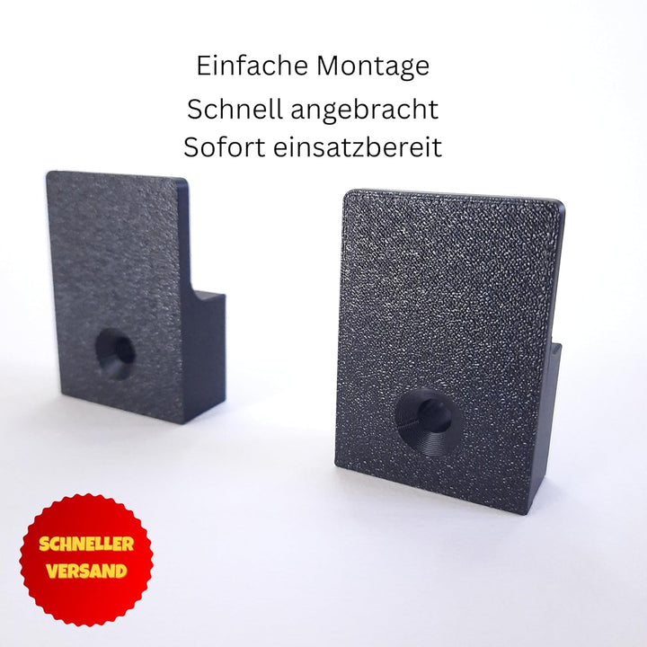 Wandhalterung Bierzeltgarnitur Set 6 Stück – Halter für Bierbank & Tisch – Festzeltgarnitur Wandhalt
