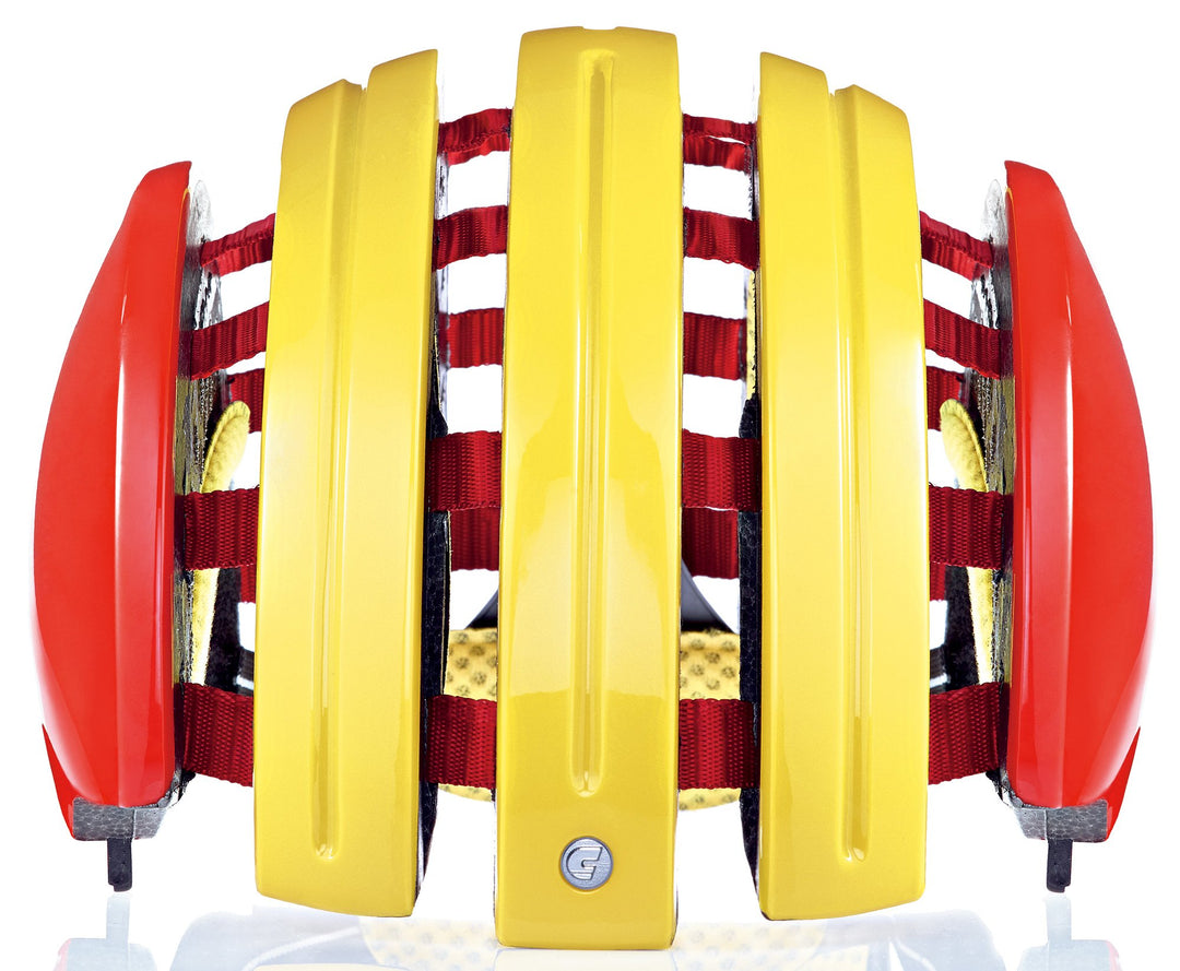 Carrera Radsport - Helm Foldab GTE L (56 - 61 cm) Spanish Flag, L (56 - 61 cm) Spanish Flag