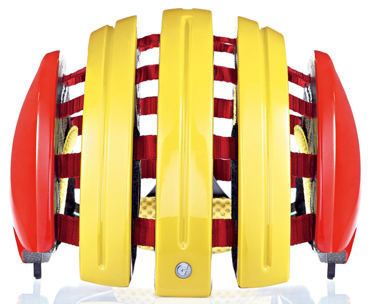 Carrera Radsport - Helm Foldab GTE L (56 - 61 cm) Spanish Flag, L (56 - 61 cm) Spanish Flag