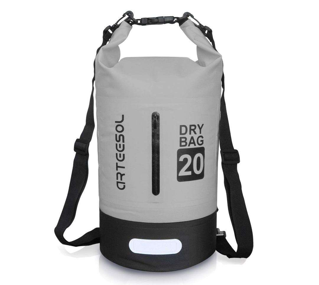 Dry Bag wasserdichte Tasche 5L/10L/20L/30L Wasserfester Beutel Packsack mit Langen Doppeltem Verstel