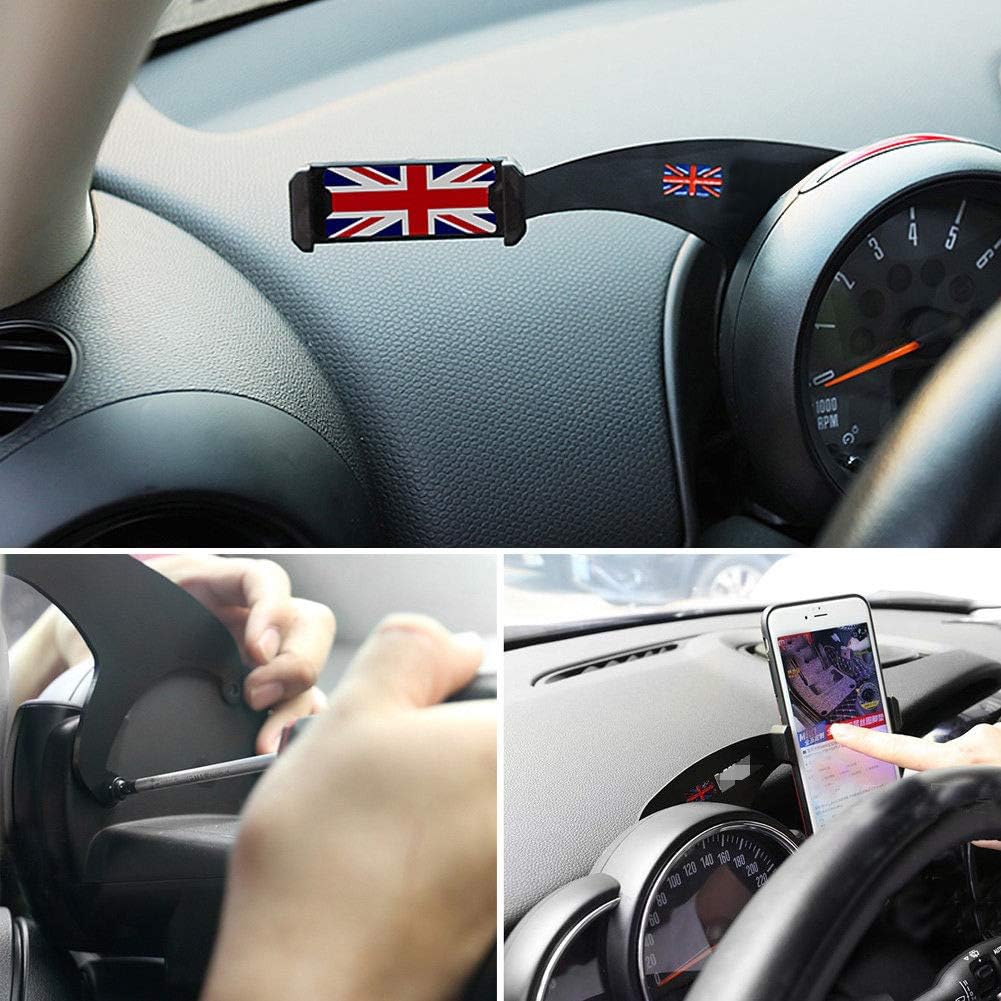 Handyhalterung Auto Mini Cooper R55 R56 (2007-2014) | 360° Drehbar Metall Halterung für Linkslenker