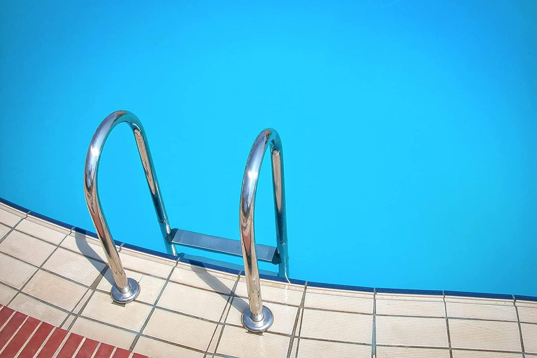 PECTRO Schwimmbadfarbe für Becken 4L Ozeanblaue farbe - Beton Poolfarbe für Zement-, Faser- und Poly