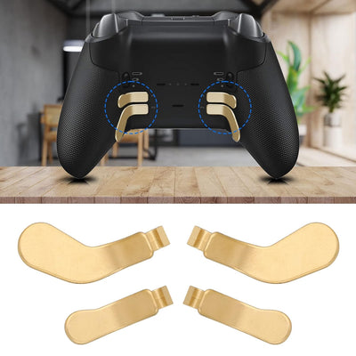 Metall-Thumbsticks für Xbox One Elite Series 2, EEEKit 13 in 1 D-Pads und Paddles Trigger Buttons Se