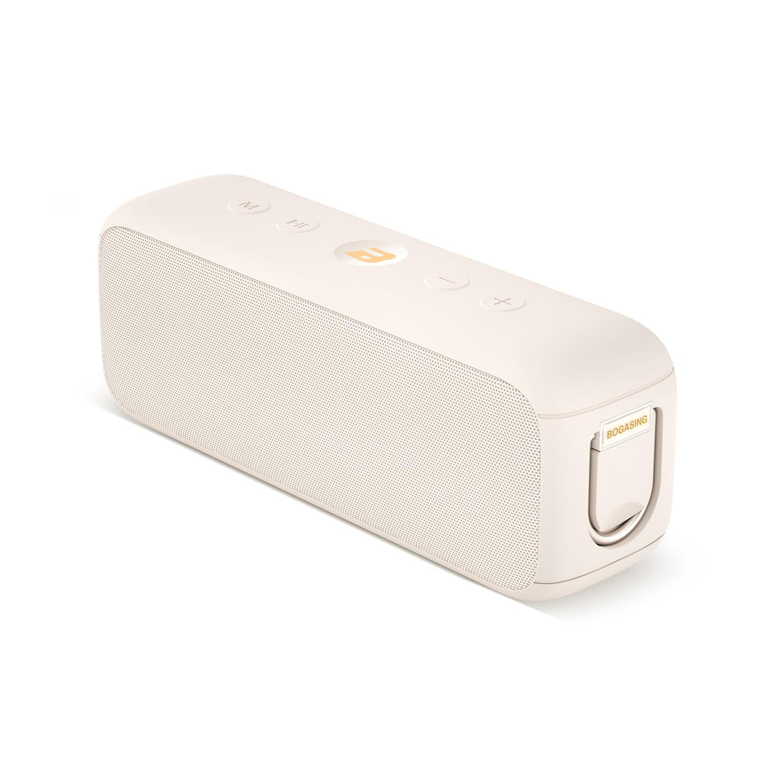 BOGASING G6 Tragbarer Bluetooth Lautsprecher, Lautsprecher Boxen Bluetooth mit 30W Stereo-Sound, 35h
