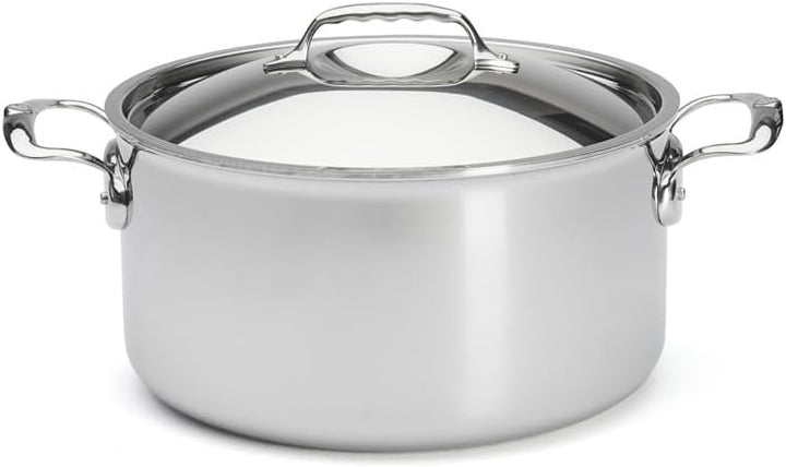 DE BUYER 1830 Affinity Serie 3742.28 Koch-/ Bratentopf mit Deckel Ø 28 cm 8,6 Ltr Edelstahl