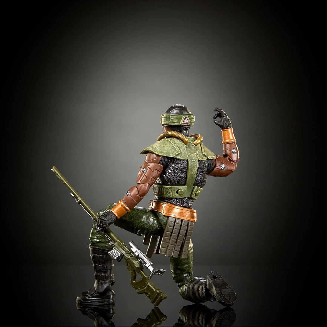 Masters of the Universe Actionfigur Chronicles Tri-Klops, Massstab 1:12, dreiäugiger Bösewicht detai