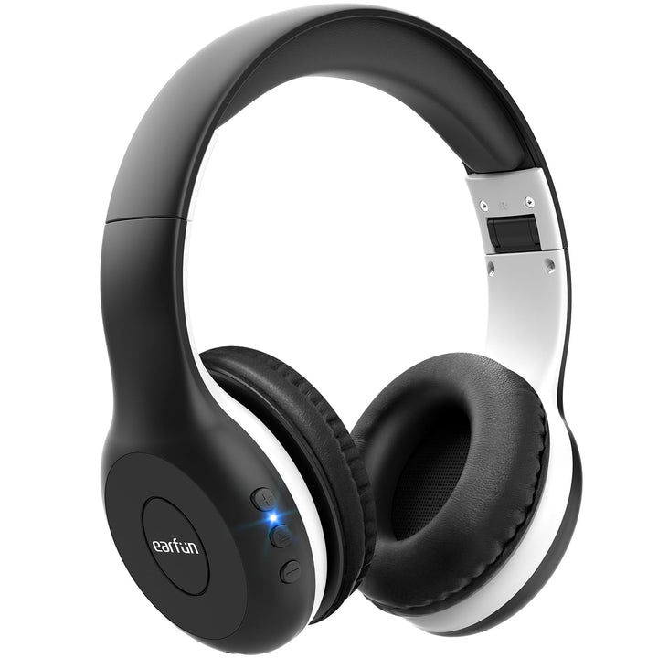 EarFun Bluetooth Kopfhörer Kinder, 85/94dB Lautstärkeregelung, HiFi Sound, HD-Mikrofon, 40 Std Akku,