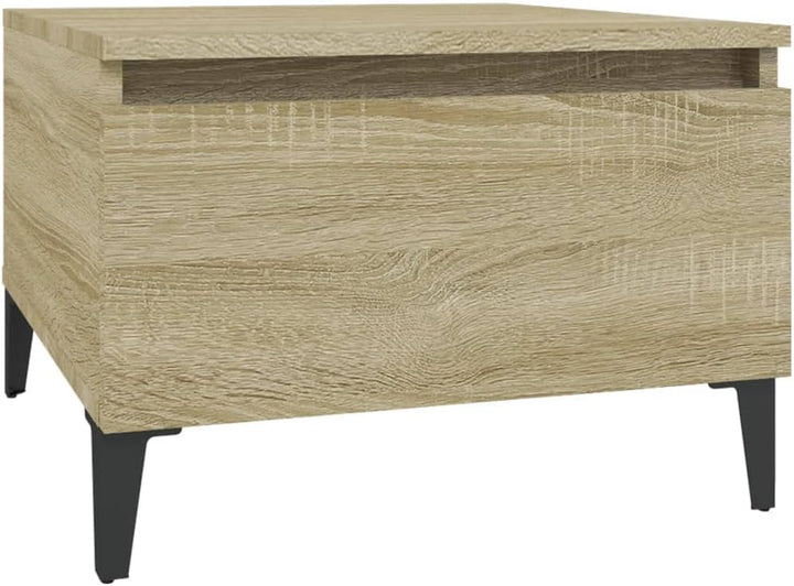 FIRBNUS Beistelltisch Sonoma-Eiche Beistelltisch Couch Beistelltisch Schmal Beistelltisch Holz Beist