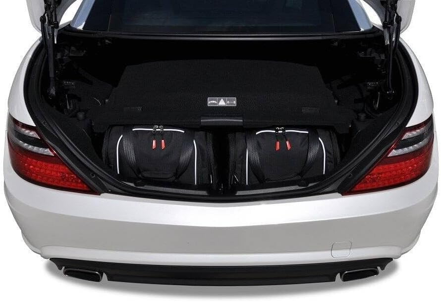 KJUST Kofferraumtaschen 2 STK kompatibel mit Mercedes-Benz SLK R172 2011-2015