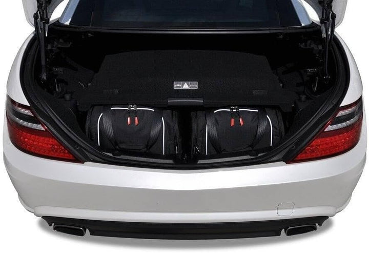 KJUST Kofferraumtaschen 2 STK kompatibel mit Mercedes-Benz SLK R172 2011-2015