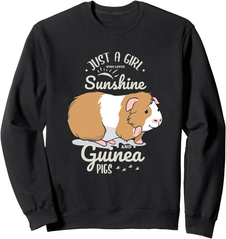 Sunshine Guinea Pigs Meerschwein Nager Sweatshirt