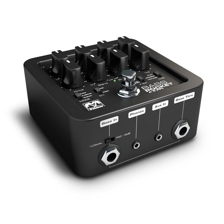 Palmer POCKET AMP BASS Tragbarer Bass-Vorverstärker (Pepbass), Bass