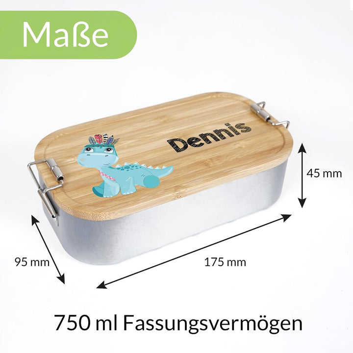Vesperdose Kindergarten, Brotdosen mit Trennfächern für Kinder, Knäckebrotdose mit Unterteilung, Jau