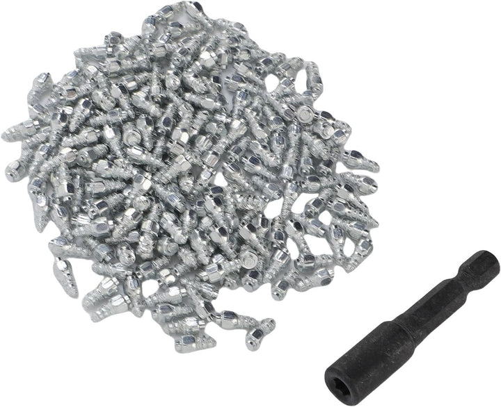 Robustes Spike-Set für Winterreifen für Off-Road-Roller – 100 Stück 4 X 9 Mm Anti-Rutsch-Rad-Reifen-