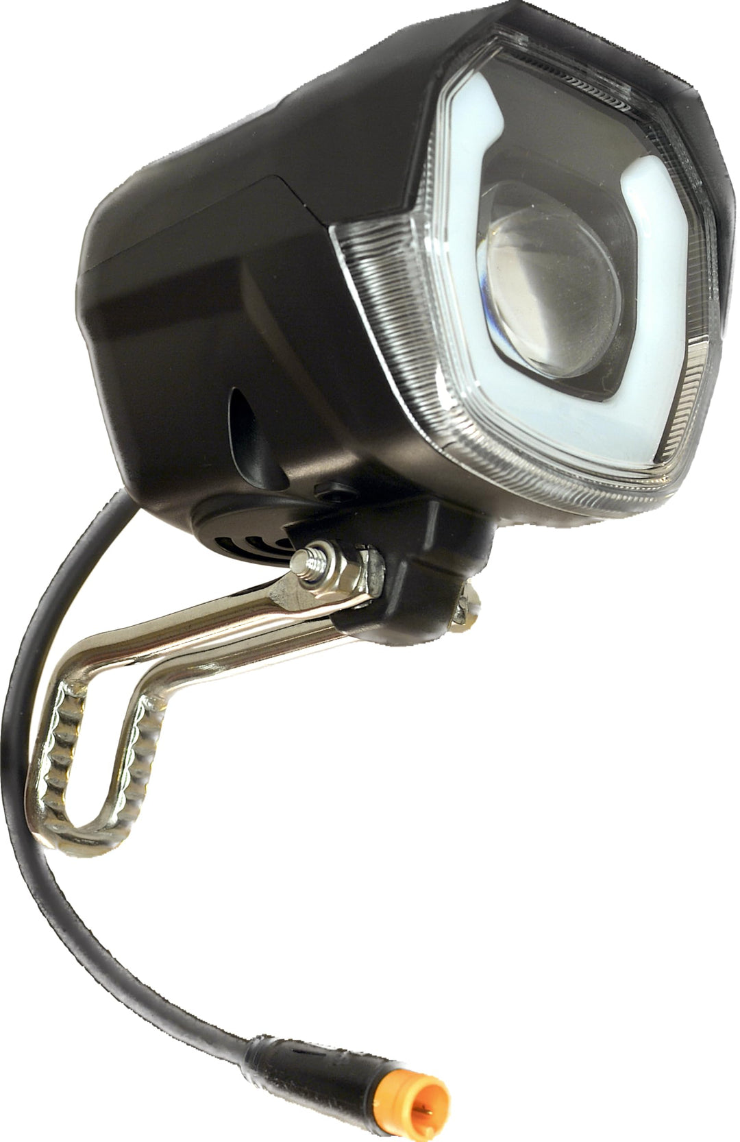 Vorderlicht für Elektro-Roller, 3 Pins, 12V-72V, mit Klingel und Lichtmodus-Umschaltung