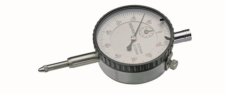 CNC QUALITÄT Messstativ - Magnetständer mit Magnetfuss und Messuhr im Satz - Länge 340 mm