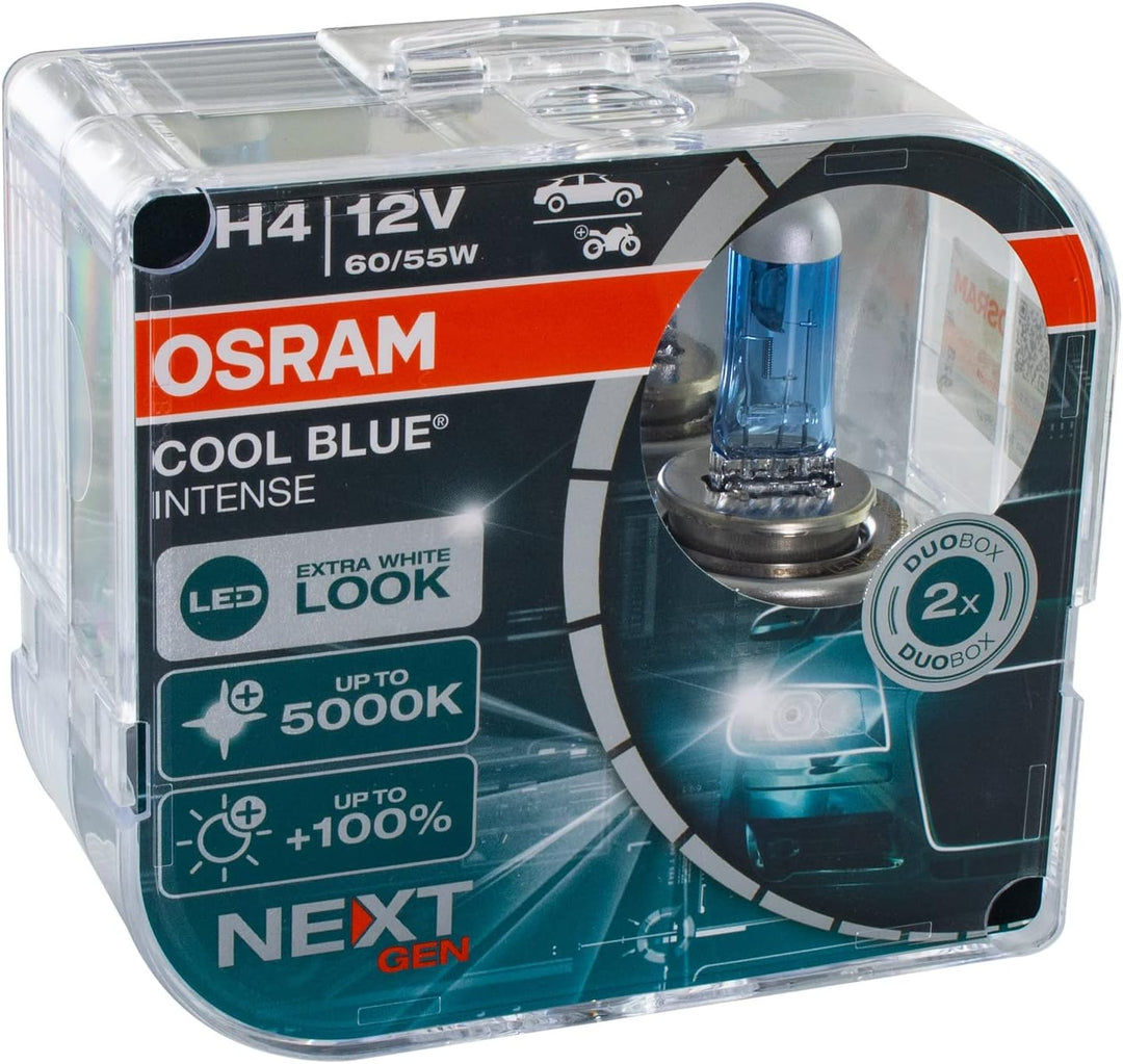 EISENFELS Set 106566560 erstellt mit Scheinwerfer links und rechts + OSRAM COOL BLUE INTENSE H4 Leuc