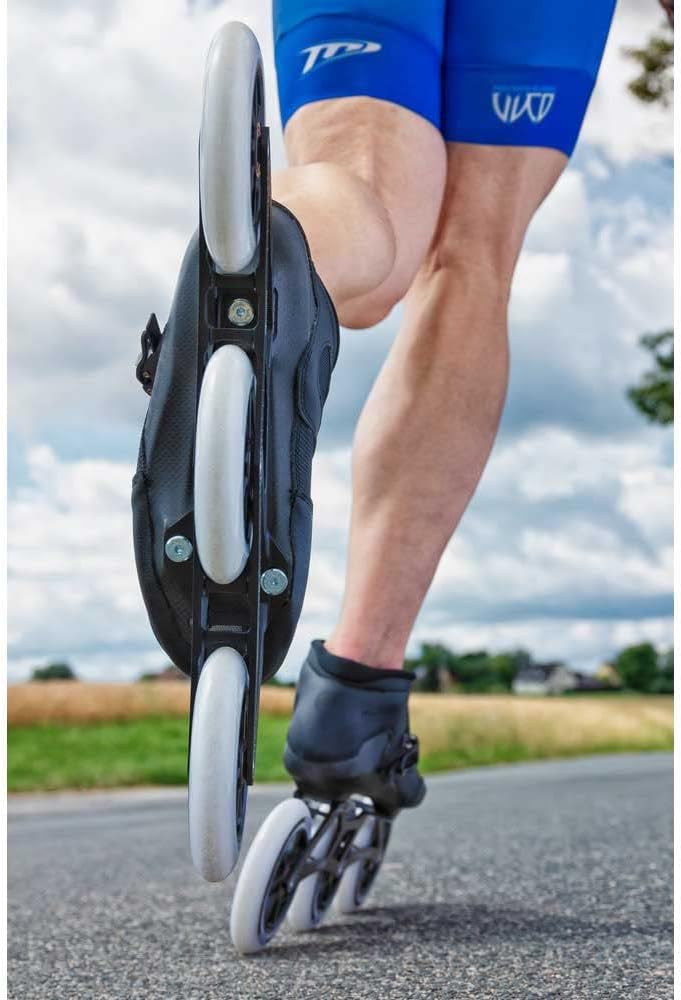 Powerslide Speedskate Puls 125, für Marathon, für Damen und Herren 42, 42