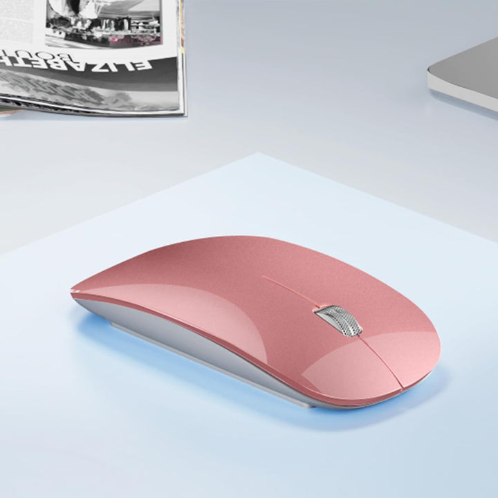 Uiosmuph U30 Bluetooth Maus Kabellose,Wiederaufladbare Leise (BT5.1+ BT5.1+ USB) Funkmaus Laptop Wir