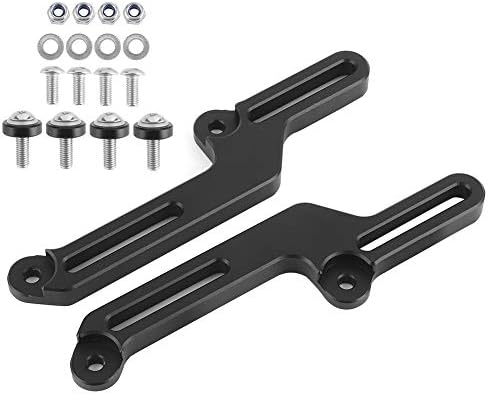 KIMISS Windschutzscheibenversteller, Motorrad Windschutzscheiben-Windschutzscheibenversteller Kit CN